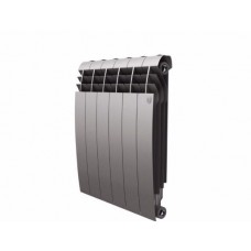 Радиатор биметаллический секционный Royal Thermo BiLiner Silver Satin 500 - 6 секции (RTBSS50006)